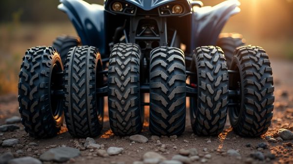 Choisir les pneus pour votre quad pour un meilleur grip